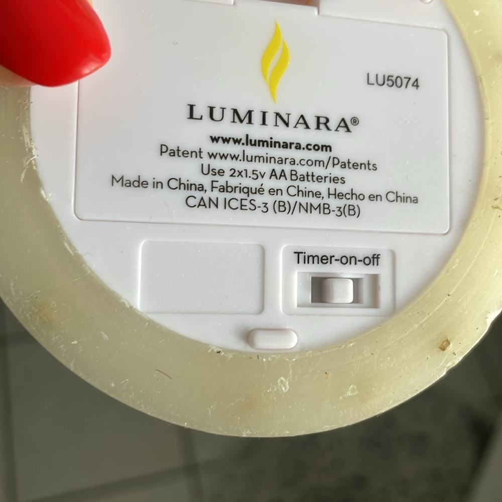 Bronze Metal Pumpkin Accent for the Holiday Season with Luminara Candle Lighting - Picture 8 of 8